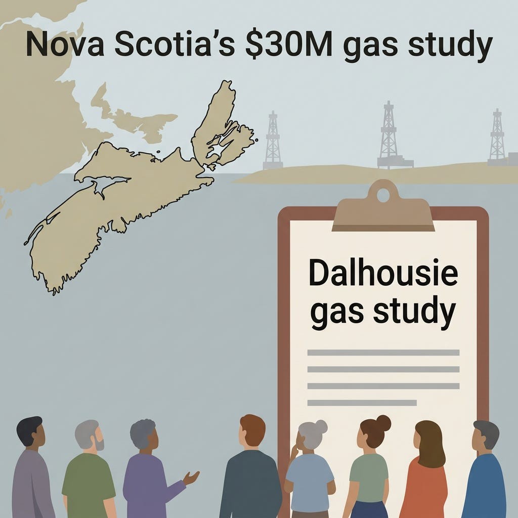 Graphic for Dalhousie Fracking Research Deal, or no Deal?