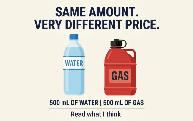 If You Think Gas Is Expensive, Try Buying Water