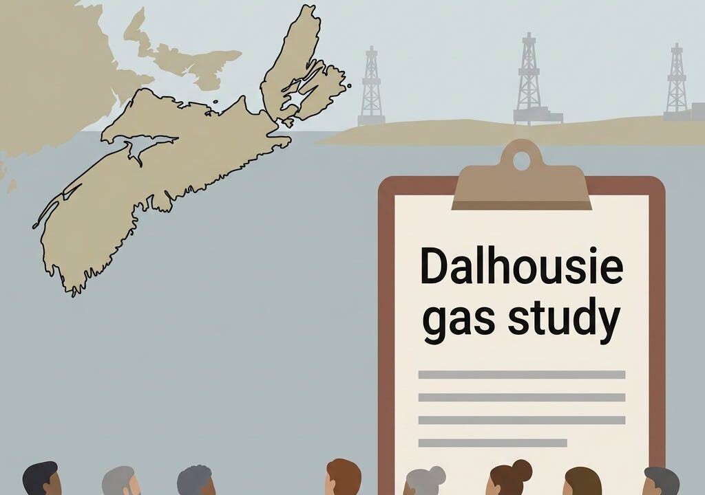 Lead graphic for “Dalhousie Fracking Research Deal, or no Deal?”