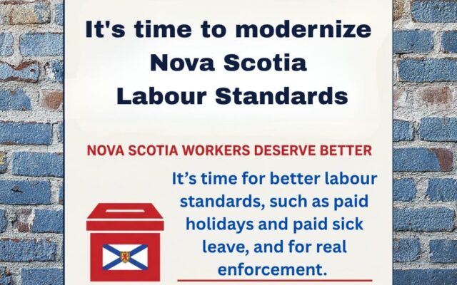 This Natal Day weekend, many Nova Scotia workers will be working, or losing a day’s pay, because our Labour Standards leave them behind.
